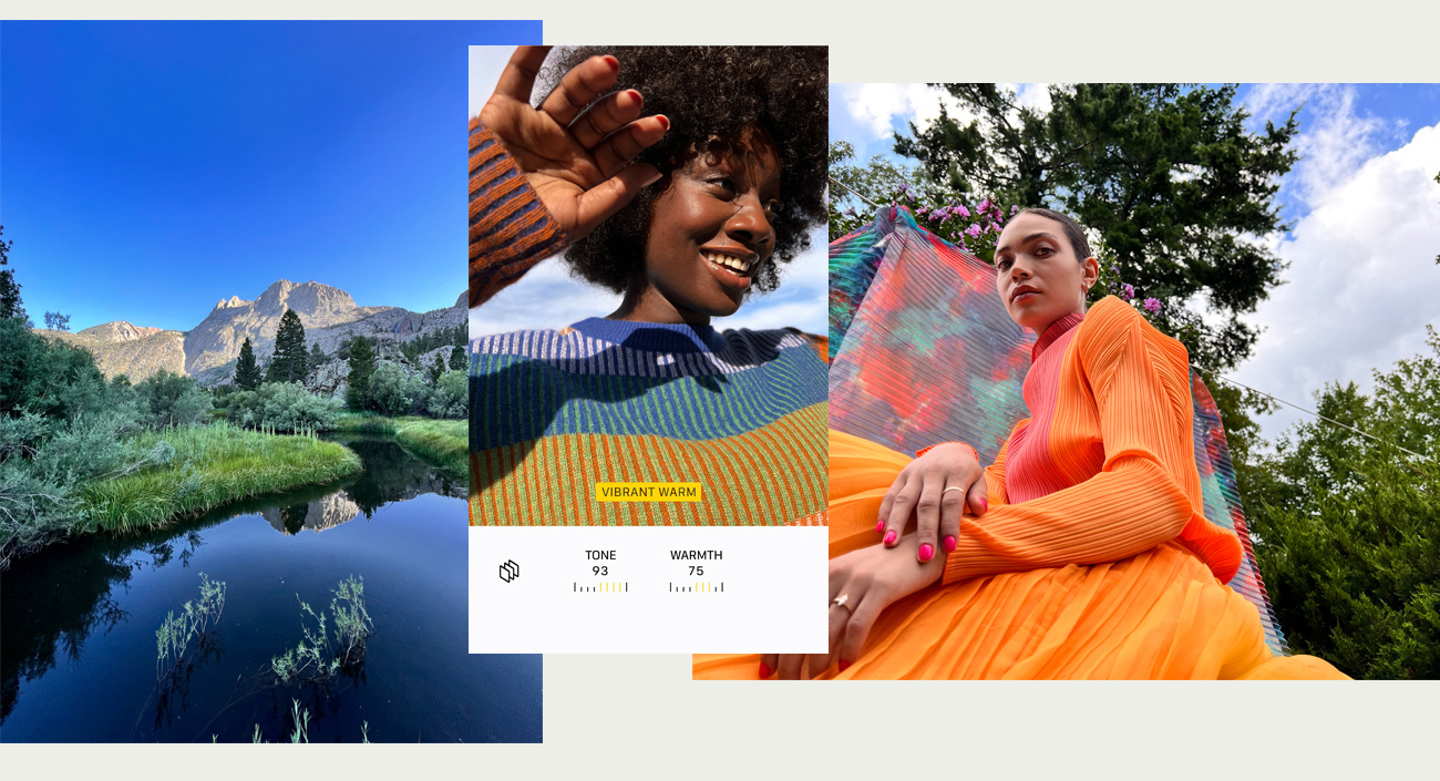 Pictures took with different styles with iPhone 13 Pro
